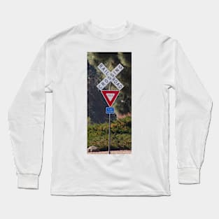Railroad Crossing Long Sleeve T-Shirt
